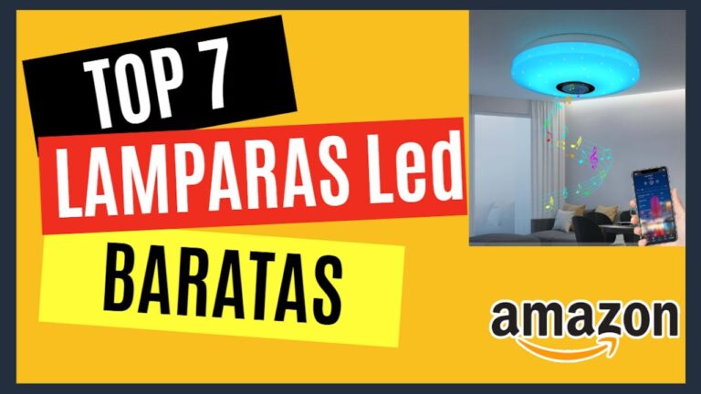 Descubre las modernas lámparas de techo LED en Amazon