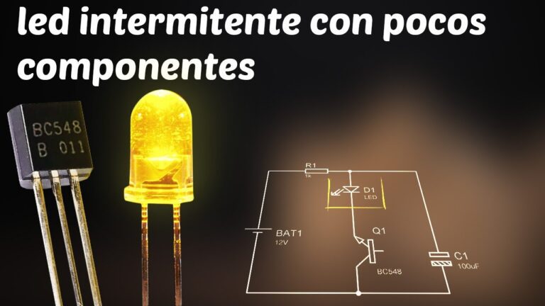 Descubre cómo hacer un LED intermitente casero en pocos pasos